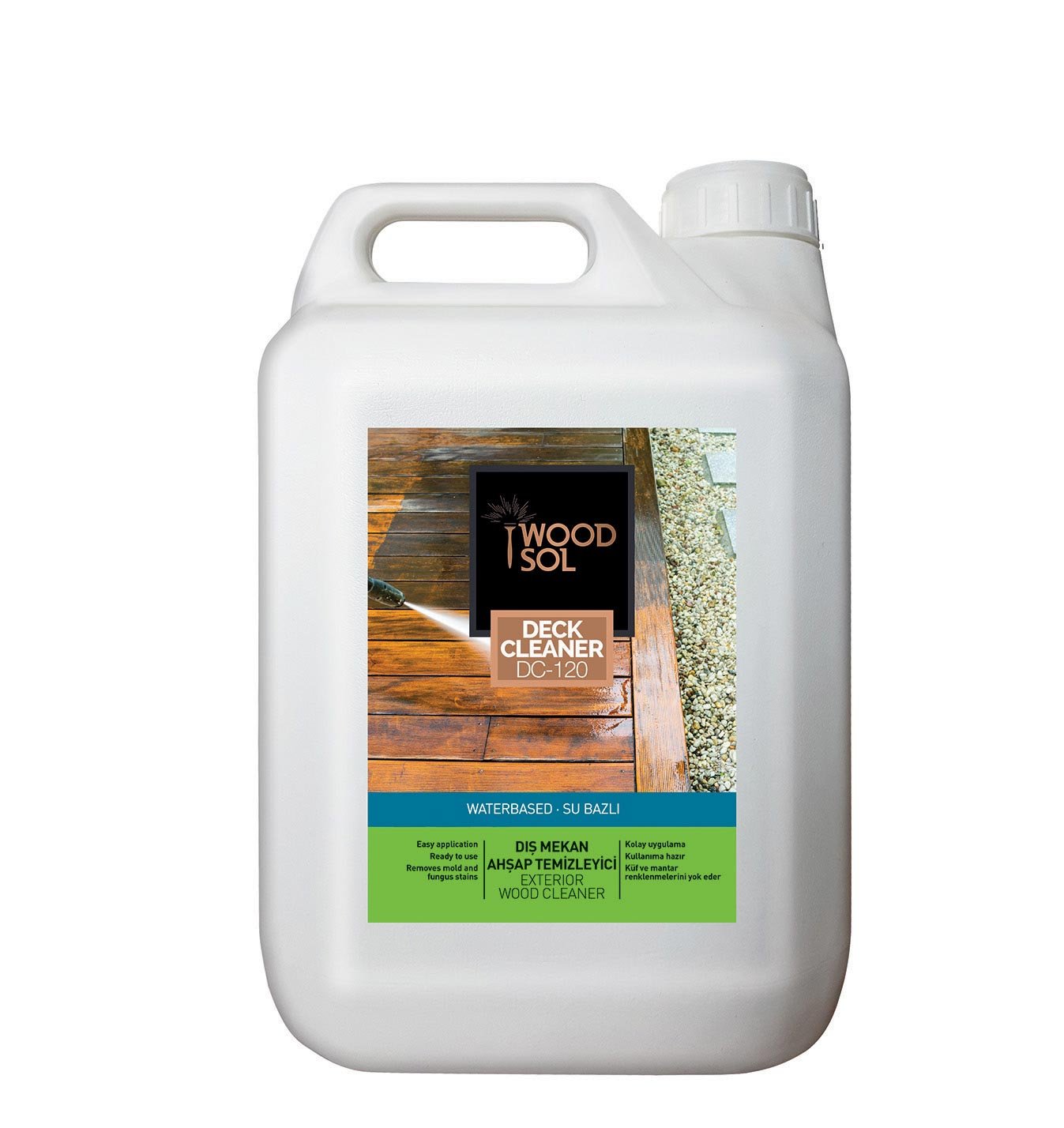 DECK CLEANER DC-120 DIŞ MEKAN AHŞAP TEMİZLEYİCİ